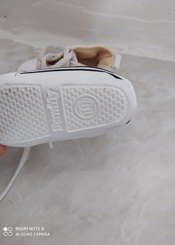 Erkek Bebek Beyaz İlk Adım Spor Ayakkabı - Görsel 4