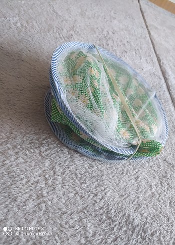 Yeşil Nakışlı Çocuk Uyku Aksesuarı - Görsel 5