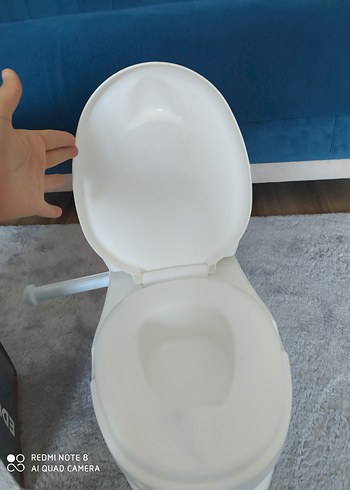 Beyaz Bebek Tuvaleti Eğitim Oturağı - Görsel 7