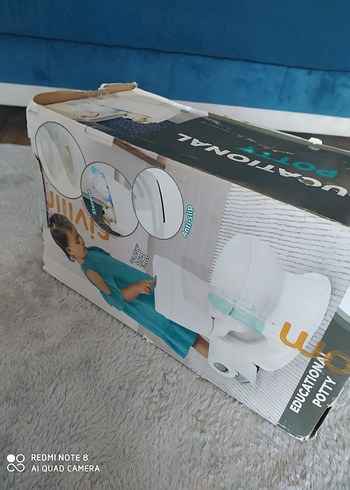 Beyaz Bebek Tuvaleti Eğitim Oturağı - Görsel 9