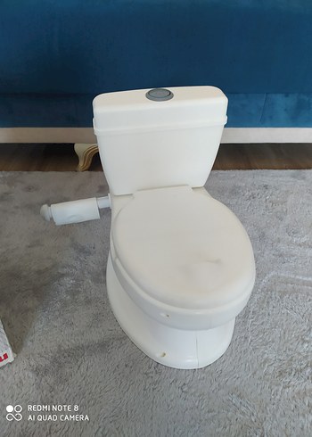 Beyaz Bebek Tuvaleti Eğitim Oturağı - Görsel 3