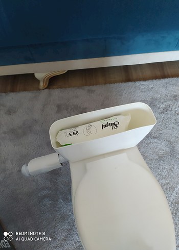 Beyaz Bebek Tuvaleti Eğitim Oturağı - Görsel 2