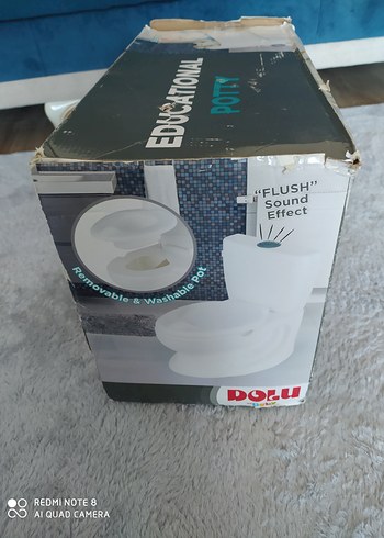 Beyaz Bebek Tuvaleti Eğitim Oturağı - Görsel 10