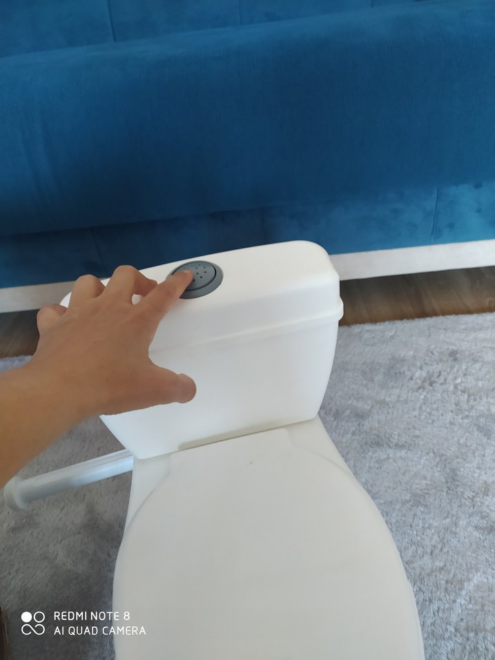 Beyaz Bebek Tuvaleti Eğitim Oturağı - Görsel 5