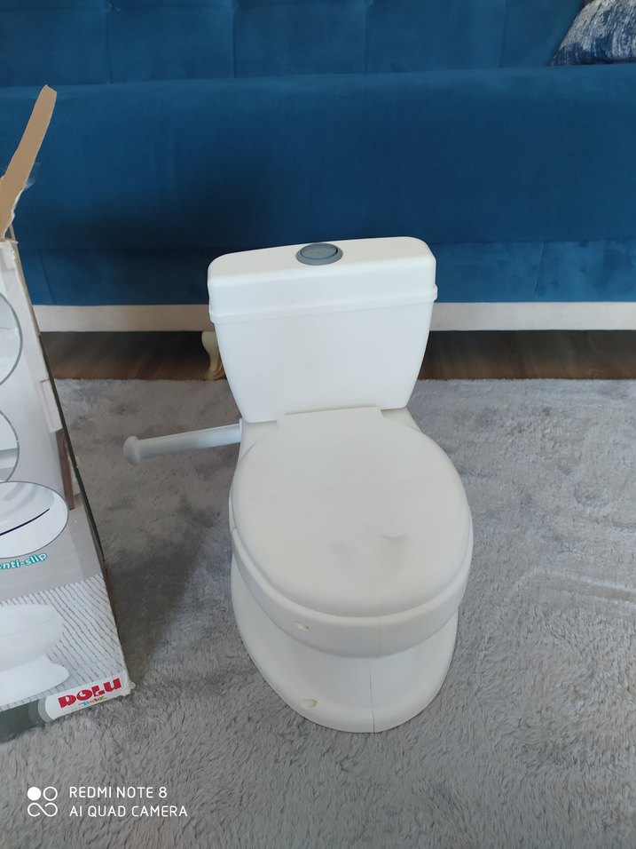 Beyaz Bebek Tuvaleti Eğitim Oturağı - Görsel 4