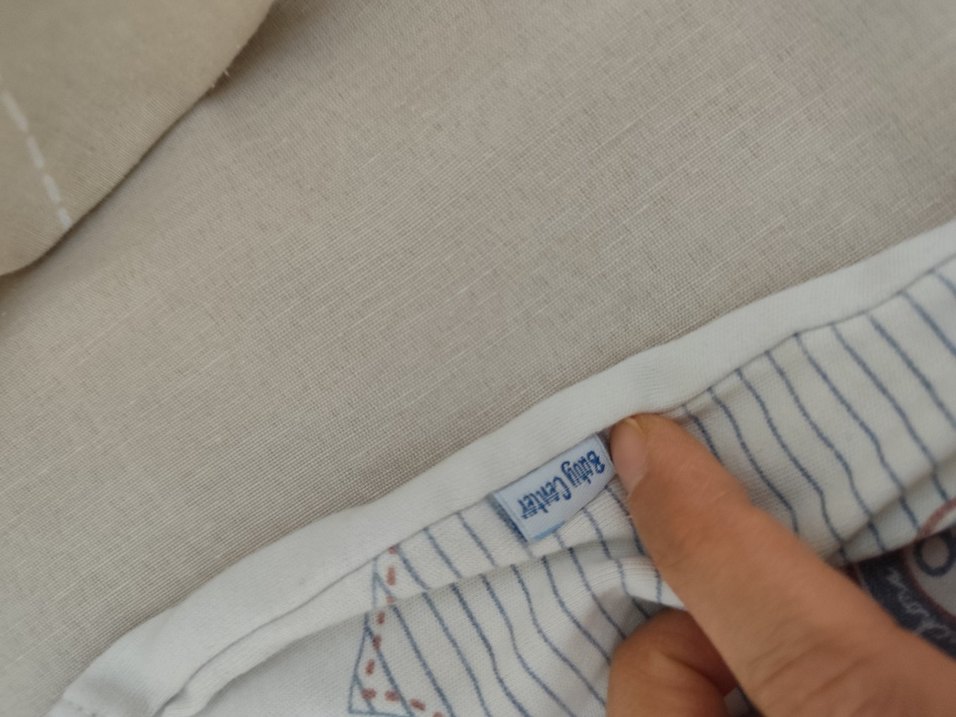 Nakışlı Gri Beyaz Bebek Body - Görsel 4