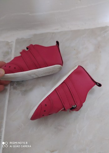 Pembe Tokalı İlk Adım Kız Ayakkabısı - Görsel 4