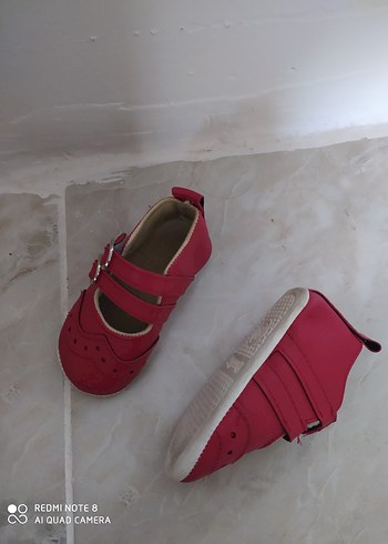 Pembe Tokalı İlk Adım Kız Ayakkabısı - Görsel 3