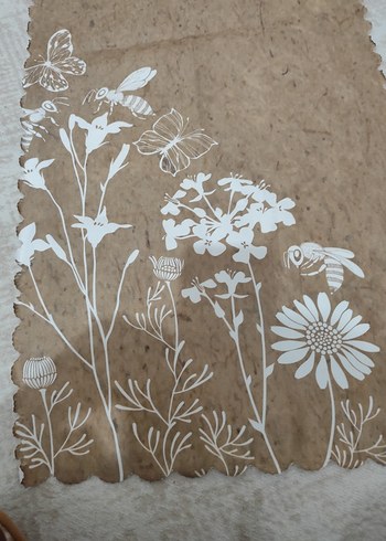 Bej Bohem Desenli Masa Örtüsü - Görsel 2