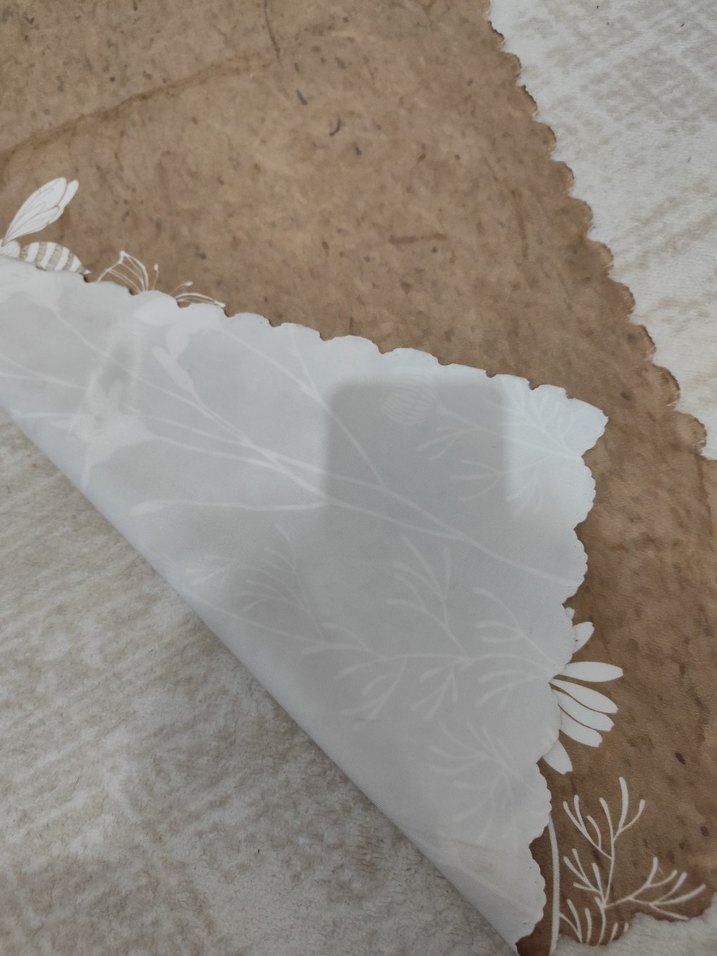 Bej Bohem Desenli Masa Örtüsü - Görsel 3