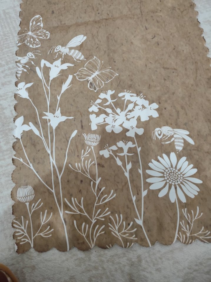 Bej Bohem Desenli Masa Örtüsü - Görsel 2