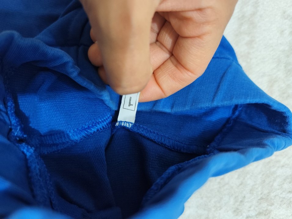 Düğmeli Mavi Erkek Şort - Görsel 2