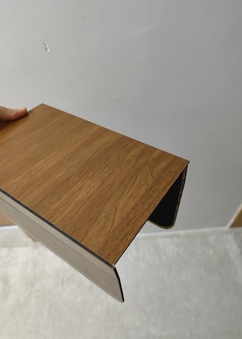 Katlanabilir Yan Sehpa - Kahverengi - Görsel 3