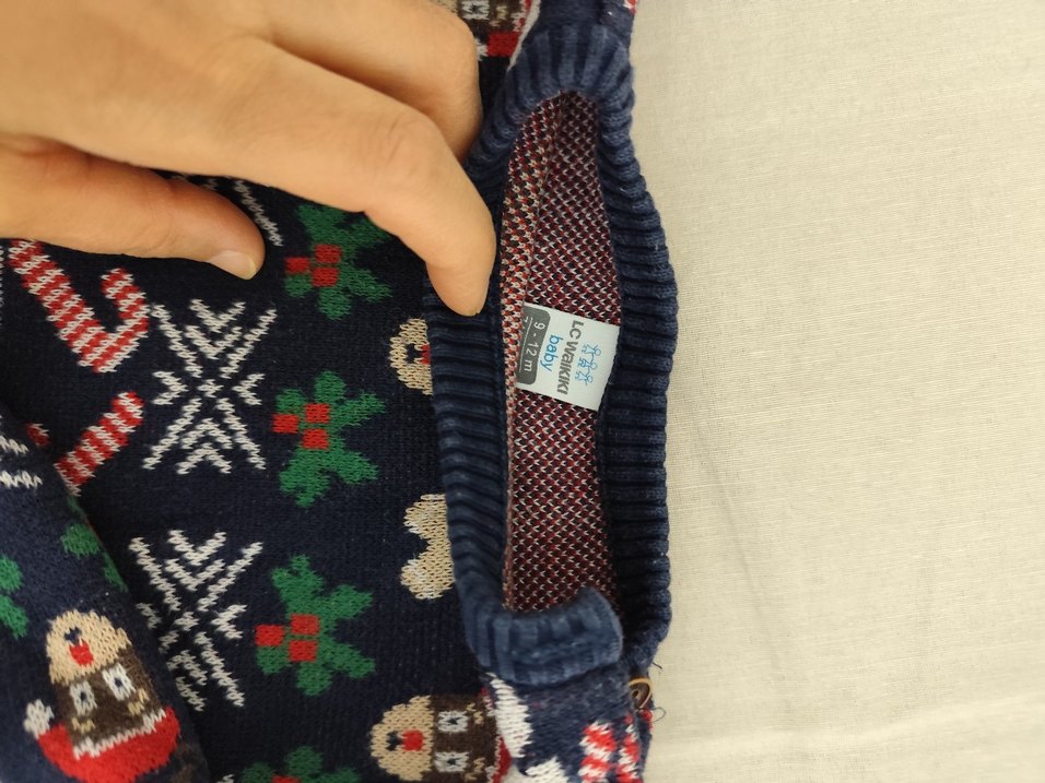 Erkek Çocuk Desenli Triko Kazak - Görsel 5