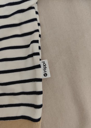 Uzun Kollu Erkek Çocuk Ayıcık Baskılı Sweatshirt - Görsel 3