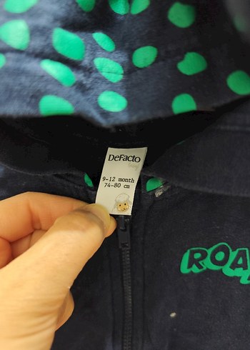 Kapüşonlu Fermuarlı Erkek Çocuk Sweatshirt - Görsel 4