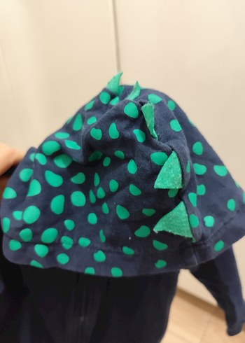 Kapüşonlu Fermuarlı Erkek Çocuk Sweatshirt - Görsel 3