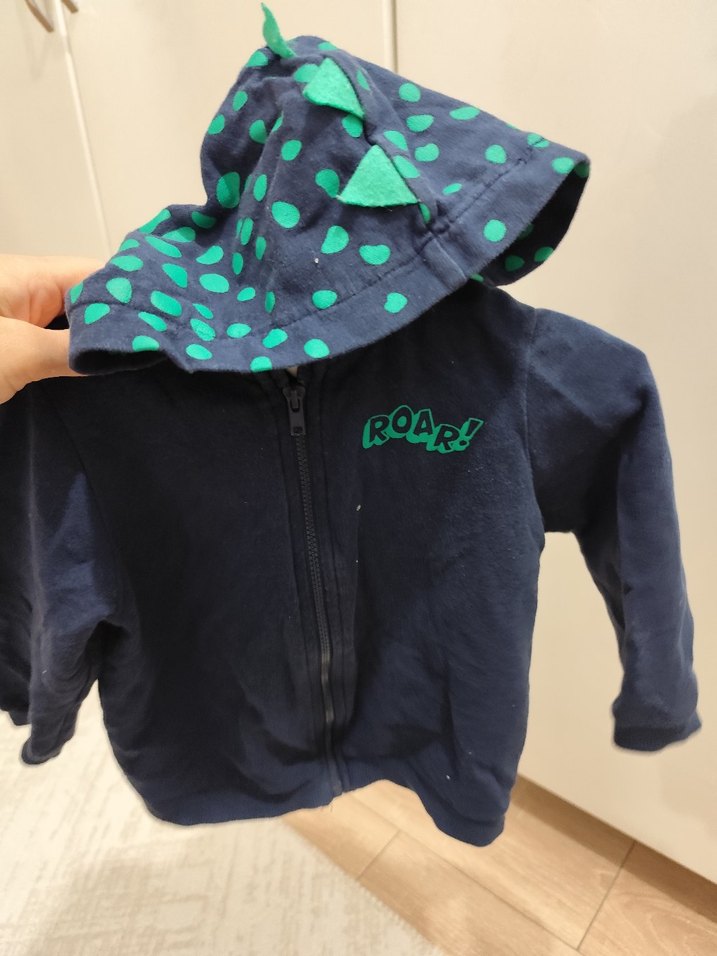 Kapüşonlu Fermuarlı Erkek Çocuk Sweatshirt - Görsel 2