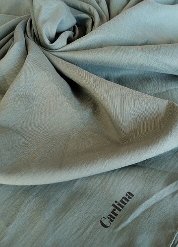 Çağla yeşili şal - Görsel 4