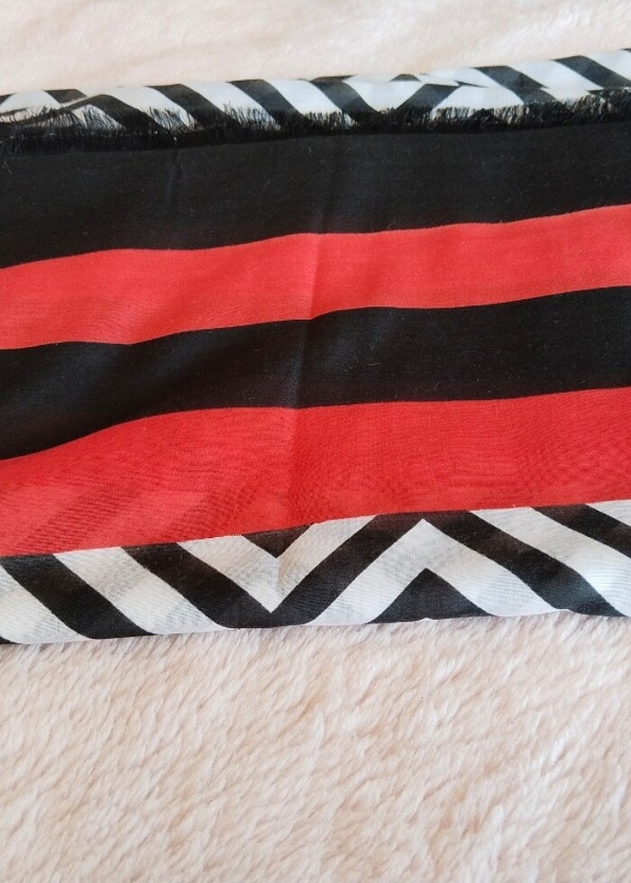 DESENLİ ŞAL  - Görsel 5