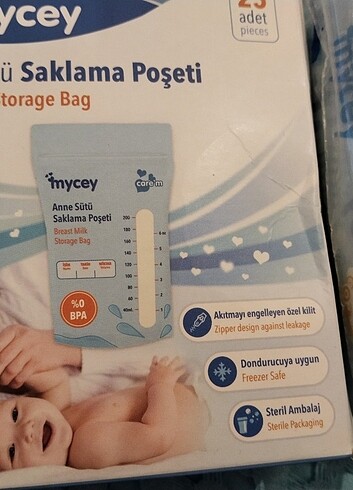 Anne sütü saklama poşeti - Görsel 7