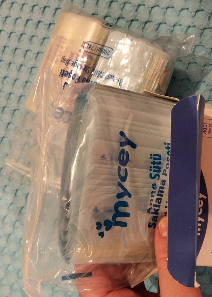 Anne sütü saklama poşeti  - Görsel 4