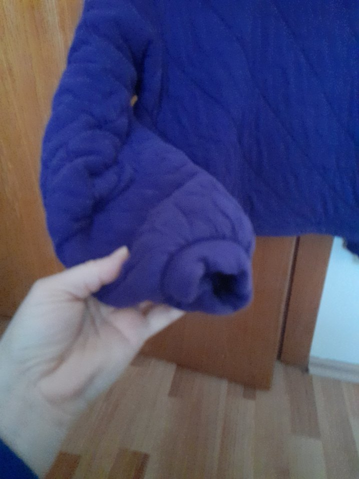 Mor Sıcak ve Rahat Kadın Kazak - Görsel 4