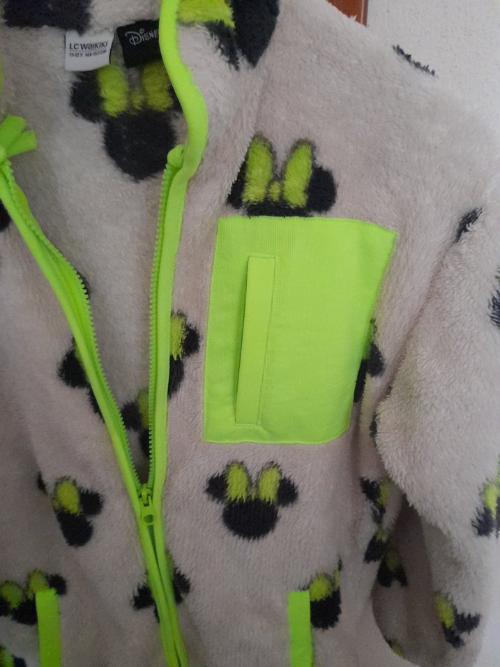 LCWAİKİKİ Kız Çocuk Polar Ceket - Görsel 3