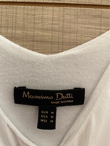 m Beden Massimo Dutti bayan bluz ????