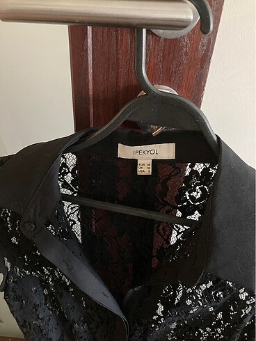 Dantel mini elbise - Görsel 6