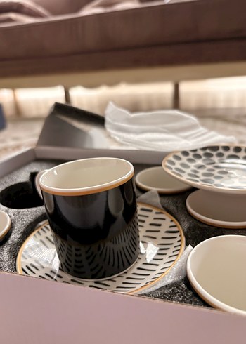 Karaca Karaca Toro 6'lı Espresso Fincan Seti