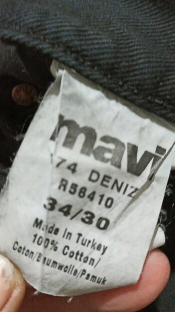 34 Beden siyah Renk Jeans