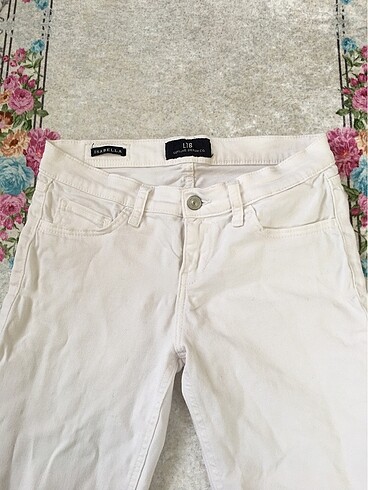 27 Beden beyaz Renk LTB Isabella Pantolon