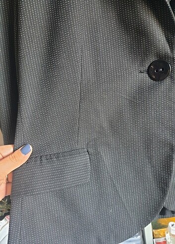 44 Beden siyah Renk Blazer ceket