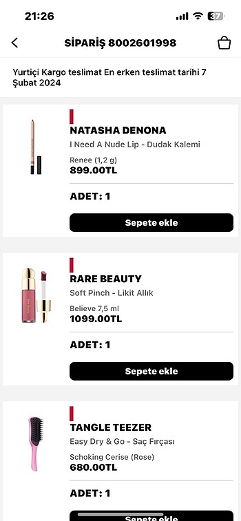 Beden Rare beauty allık