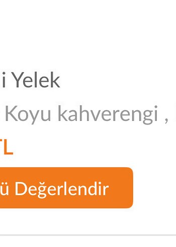 H&M H&M Kahverengi Kürklü Yelek ETİKETLİ