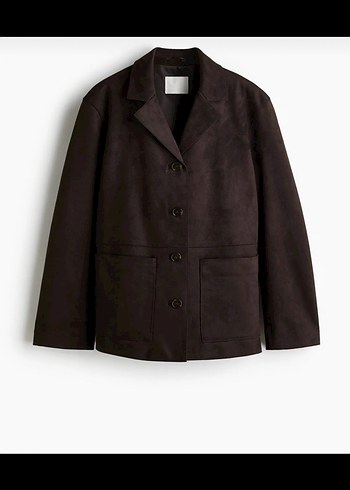 H&M ETİKETLİ Süet Kadın Ceket