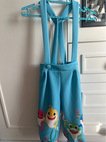 Baby shark erkek bebek tulum
