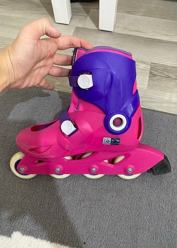 Çocuklar için renkli pembe paten - Görsel 6