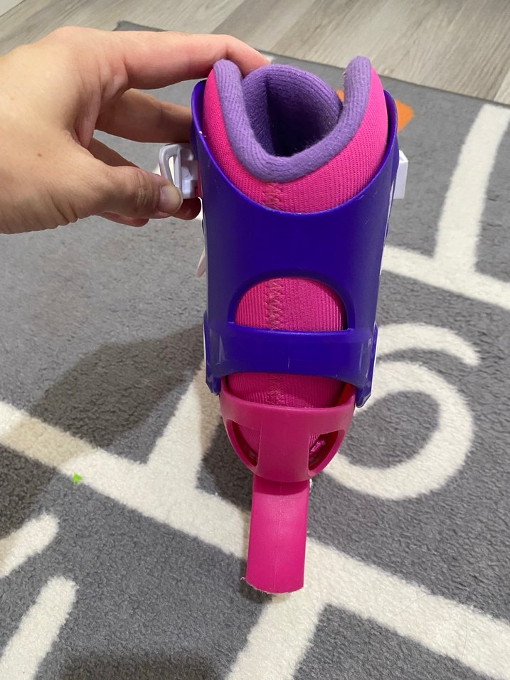 Çocuklar için renkli pembe paten - Görsel 4