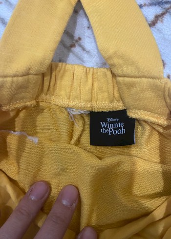 LC Waikiki Sarı Winnie the Pooh Baskılı Erkek Çocuk Tulum