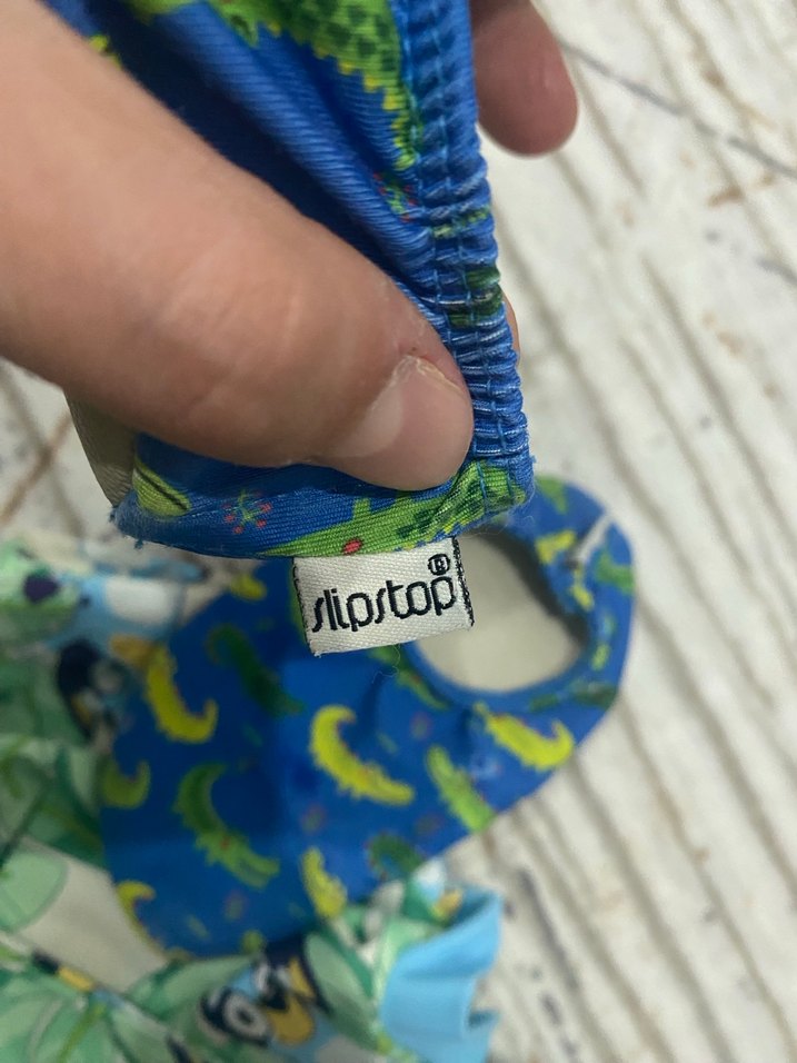 Mavi Timsah Desenli Erkek Çocuk deniz ayakkabı - Görsel 3