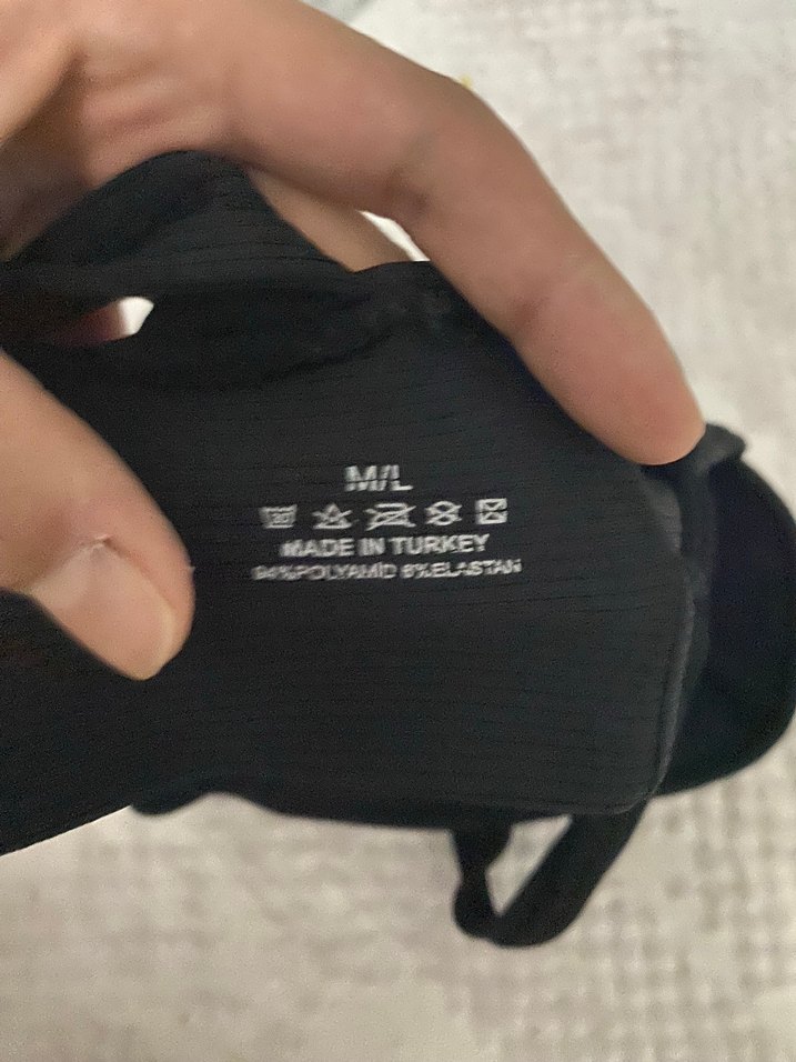 Siyah Goth Spor Sütyeni - Görsel 2