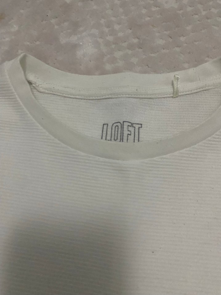 Erkek Beyaz Uzun Kollu Basic Sweatshirt - Görsel 2