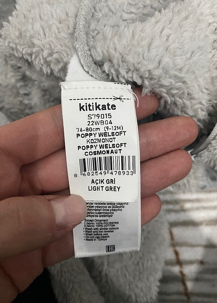 Kitikate yumoş tulum - Görsel 3