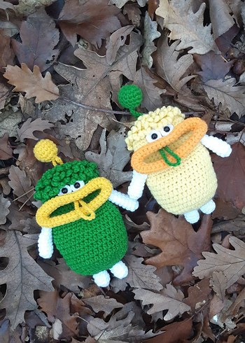 Renkli Örgü anahtarlik - Görsel 2