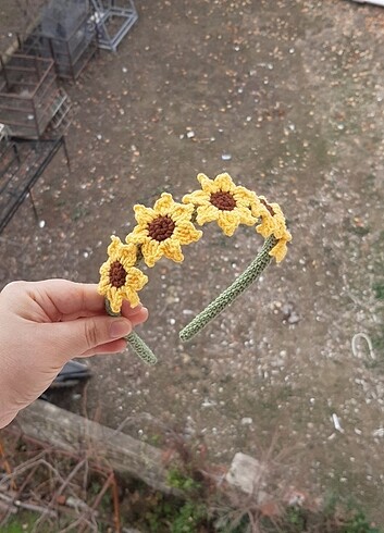 Ayçiçekli tac