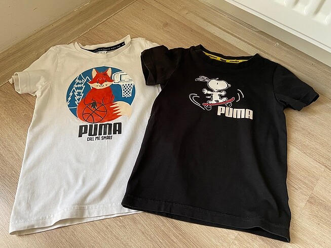 Puma Erkek Çocuk İkili Tşört