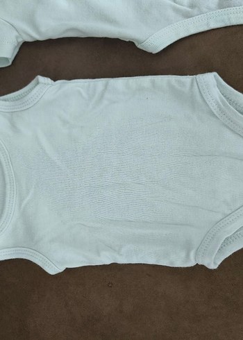 Yeşil Bebek Kolsuz ve Kısa Kollu Body Zıbın Seti - Görsel 7