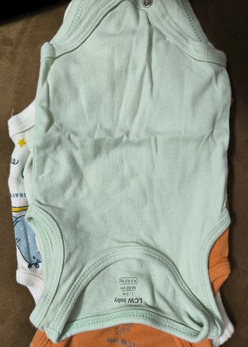 Lcw yenidogan Kolsuz Bebek Body, Baskılı ve Pamuklu - Görsel 5